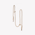 'Tan' - Hands Free Braided Leash