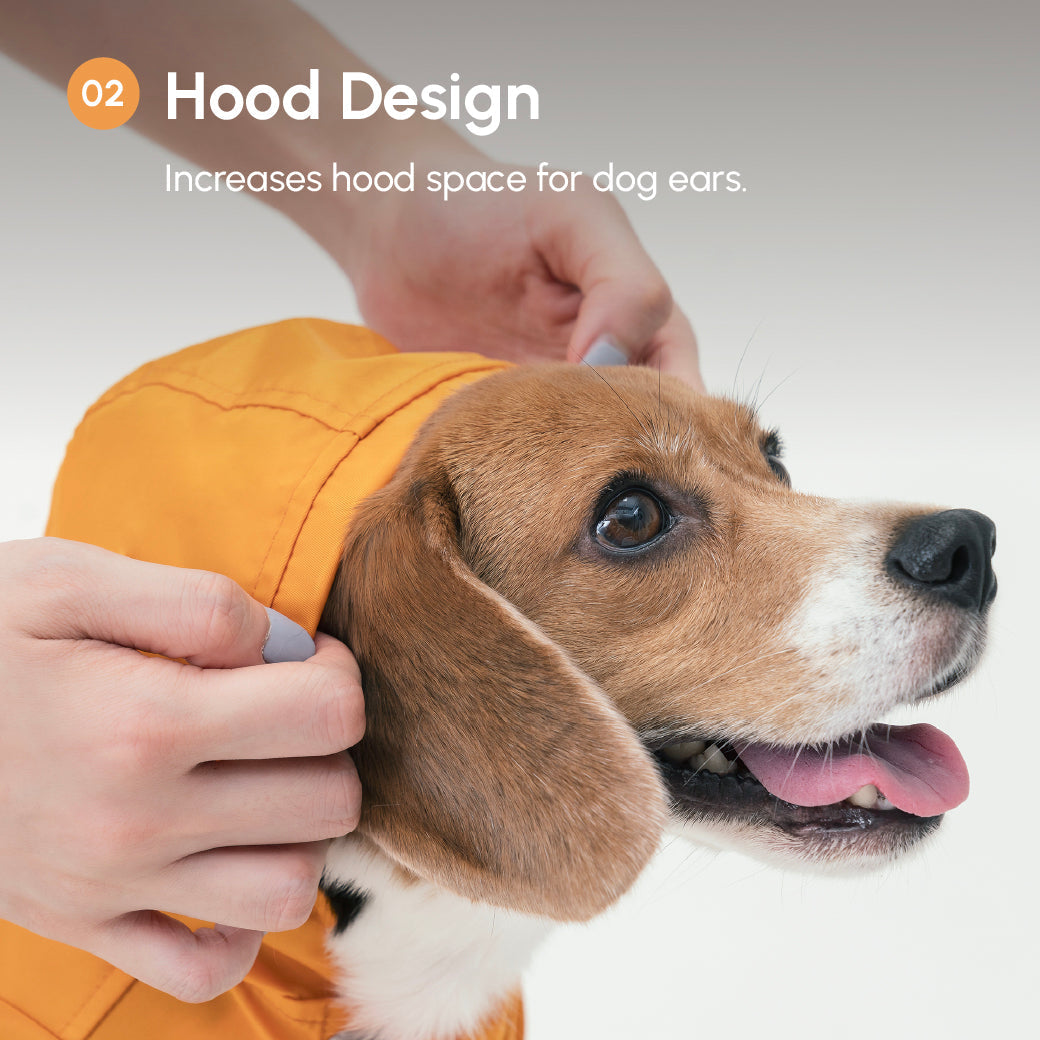 BOWERY RAINCOAT - ORANGE