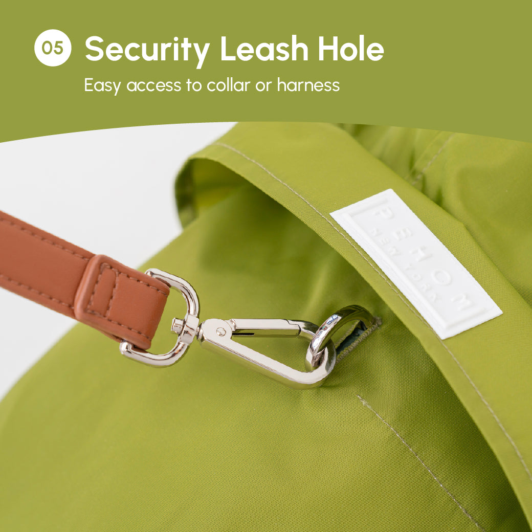 Tribeca adjustable velcro raincoat - Olive