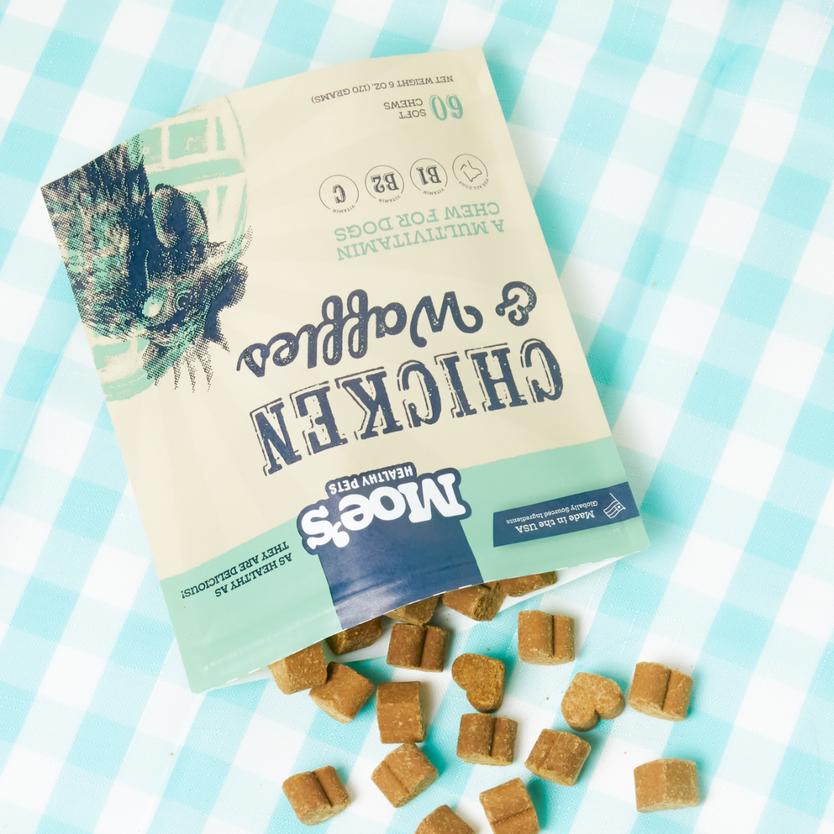 Chicken and Waffles Chews
